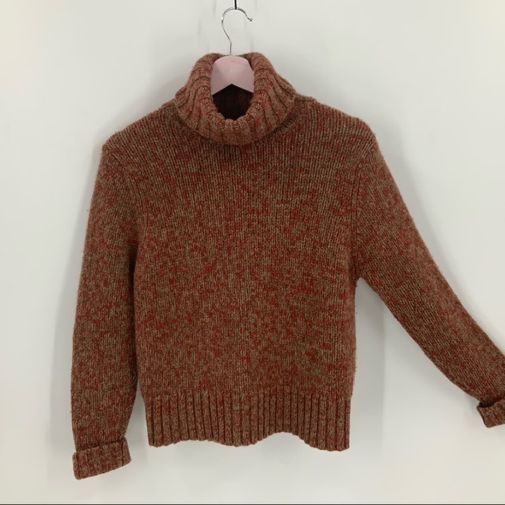 Vintage Sarah Spencer lambswool cowl neck Sweater